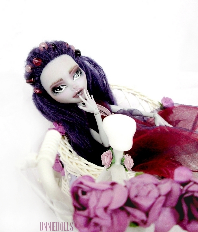 Violet (Fully Customized Monster High Doll)