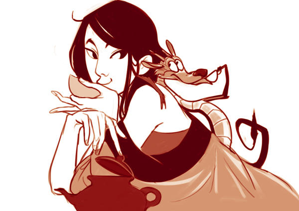 Mulan by Aloira