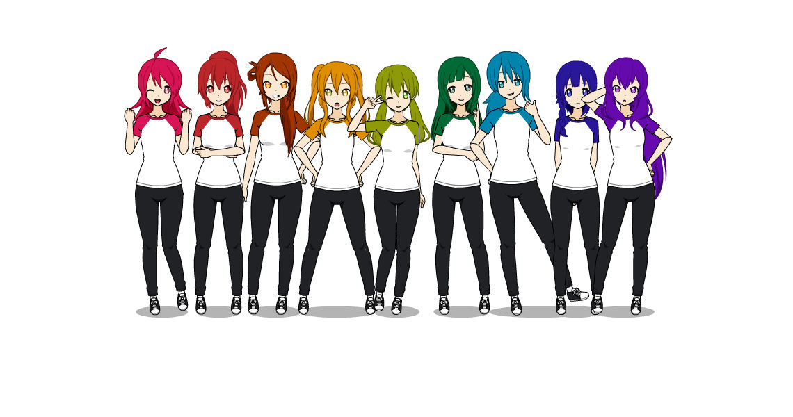 MSPP - Group Pic with the New Additions 2.0 by DM176-Reborn on DeviantArt