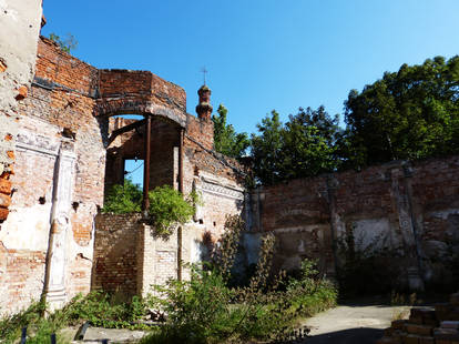 Old brewery ruin Stralsund