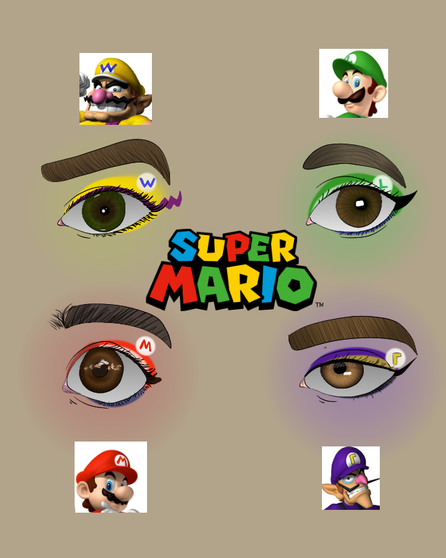 Super Mario Eye Looks by GSPAEpro on DeviantArt
