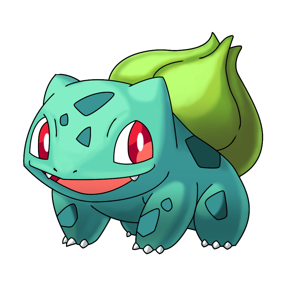 001 Shiny Bulbasaur by dakshkohli23 on DeviantArt