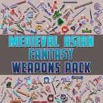 Medieval Asian Fantasy Weapons Pack by bis1994