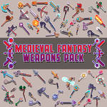 Medieval Fantasy Weapons Pack by bis1994