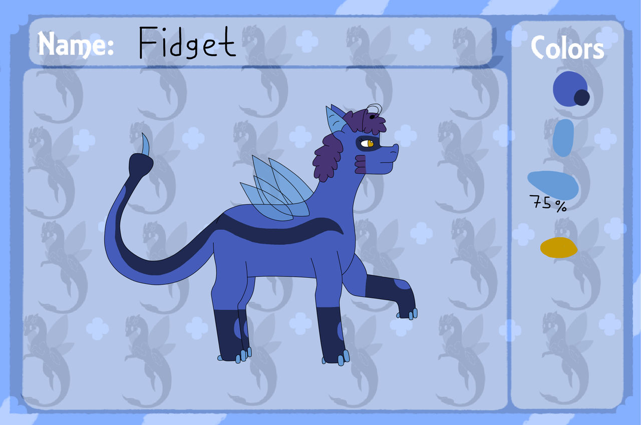 Deviantart Fidget Fidget by BIizzardsong on DeviantArt