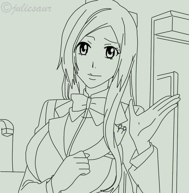 Orihime 347 -Lineart-