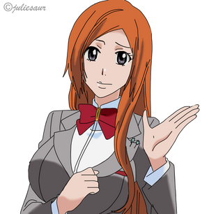 Orihime 347 -Lineart- (Colored)