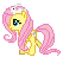 Fluttershy and Angel Trotter