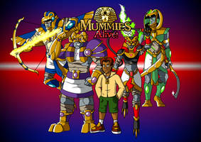 Mummies Alive! Reboot Concept Art