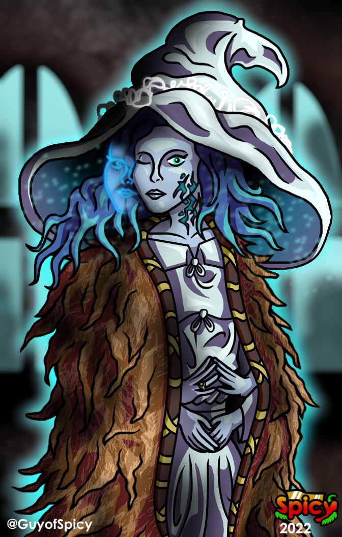 ranni the witch (elden ring) drawn by yellowplumfruit