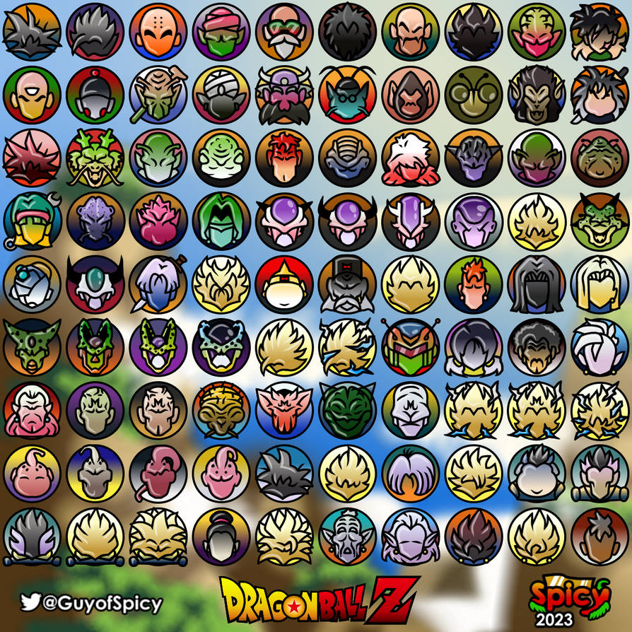 Dragon Ball Z Symbols by SpicyGuyOfSpice on DeviantArt