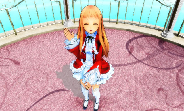 mmd rhea short dress ver by shivasina11 on DeviantArt