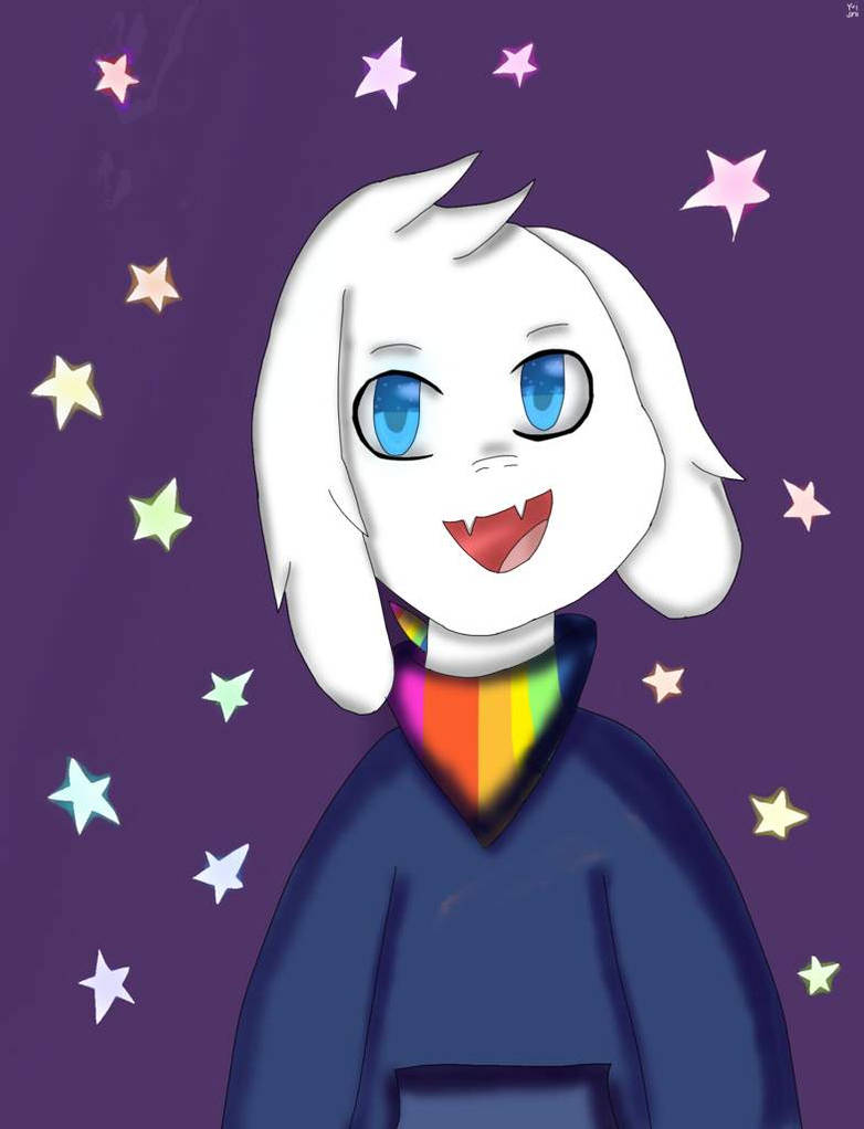 Storyshift Asriel by Bellise on DeviantArt