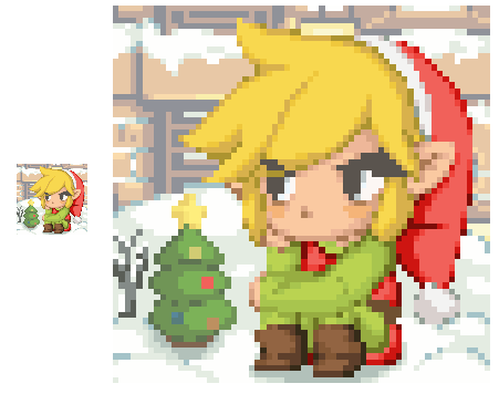 Link - Christmas Holiday Avatar