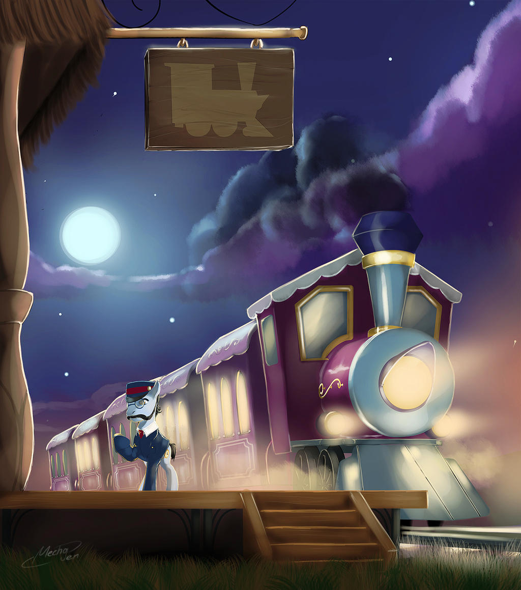 Night Train by Mechagen on DeviantArt