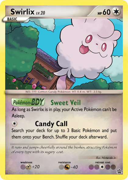 Swirlix Fake Card