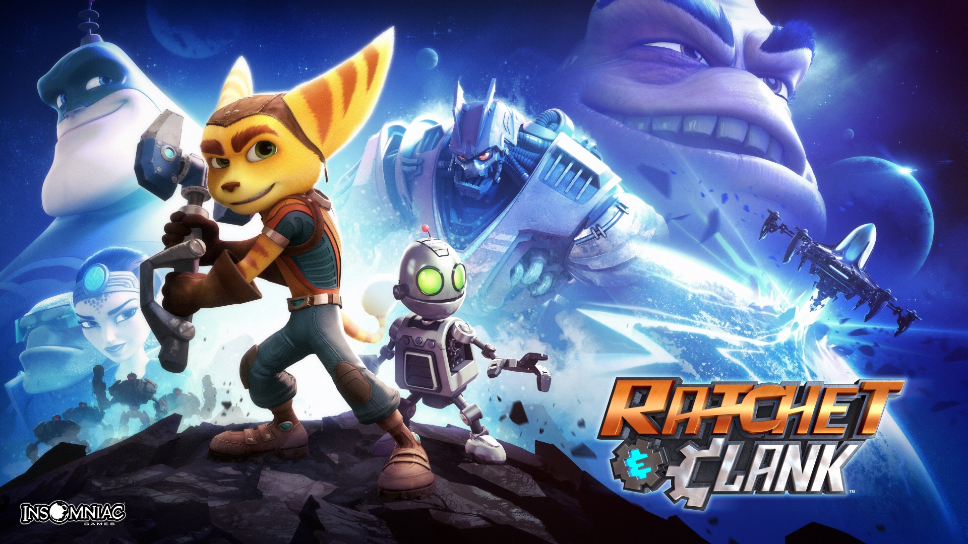 Ratchet and Clank PS4 Wallpaper