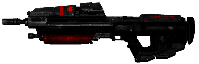 Modified Pyrotechnic Assault Rifle Re-visioned...