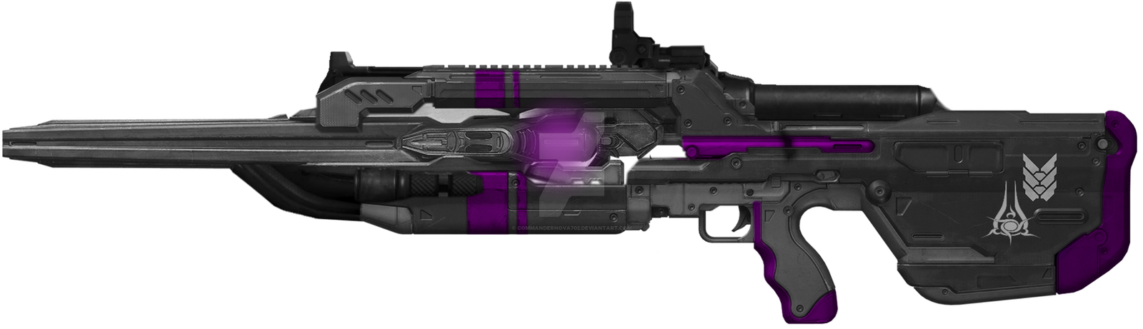 Custom Weapon: Burst Rifle... by CommanderNova702 on DeviantArt