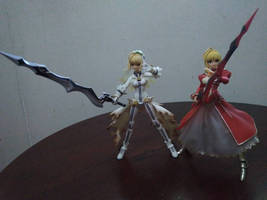 Saber Nero and Saber Bride!