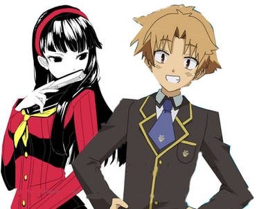 Baka and Persona 4: Akihisa x Yukiko