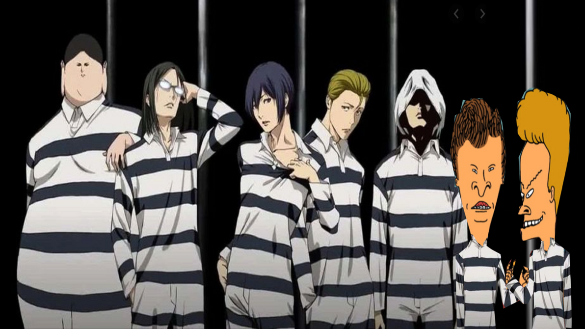 Beavis and Butt Head in Prison School by jctdragonwarrior on