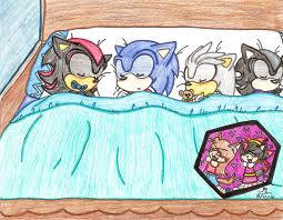 baby shadow,sonic,silver,and mephiles