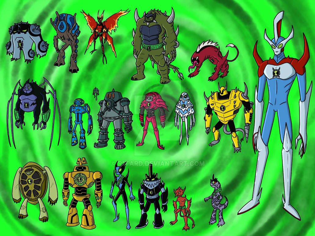 Ben 10 Ultimate Alien: original alien design by r1tard on DeviantArt