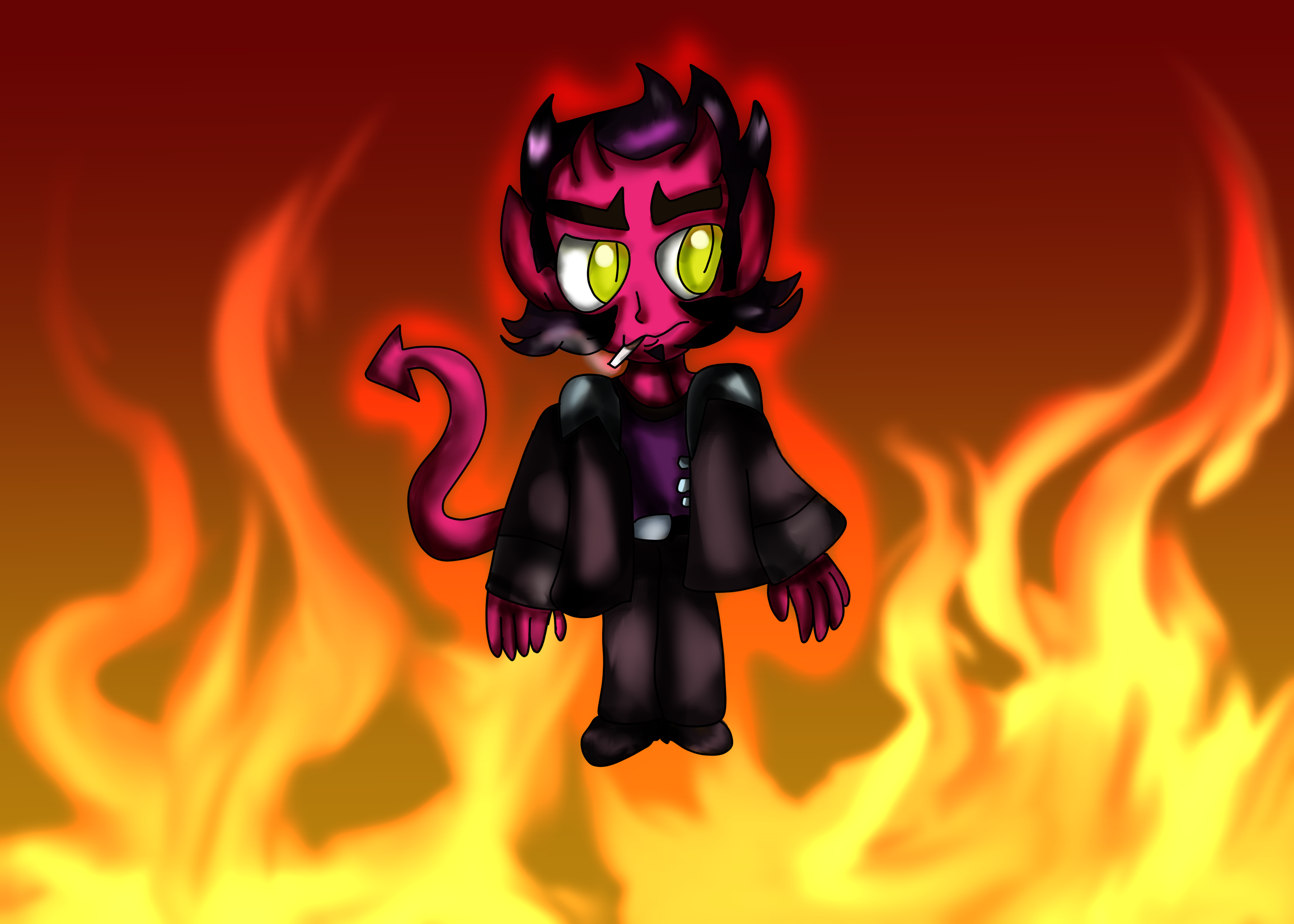 The demon of Planet dolan(Chibi Style)