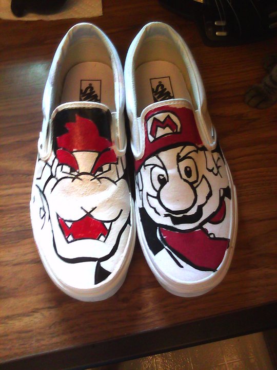 super mario shoes