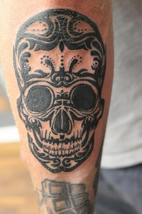 tribal skull