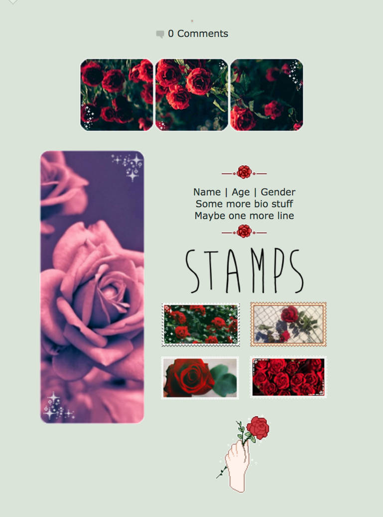 Red Roses F2u Non Core Profile Code By Sentriiel On Deviantart