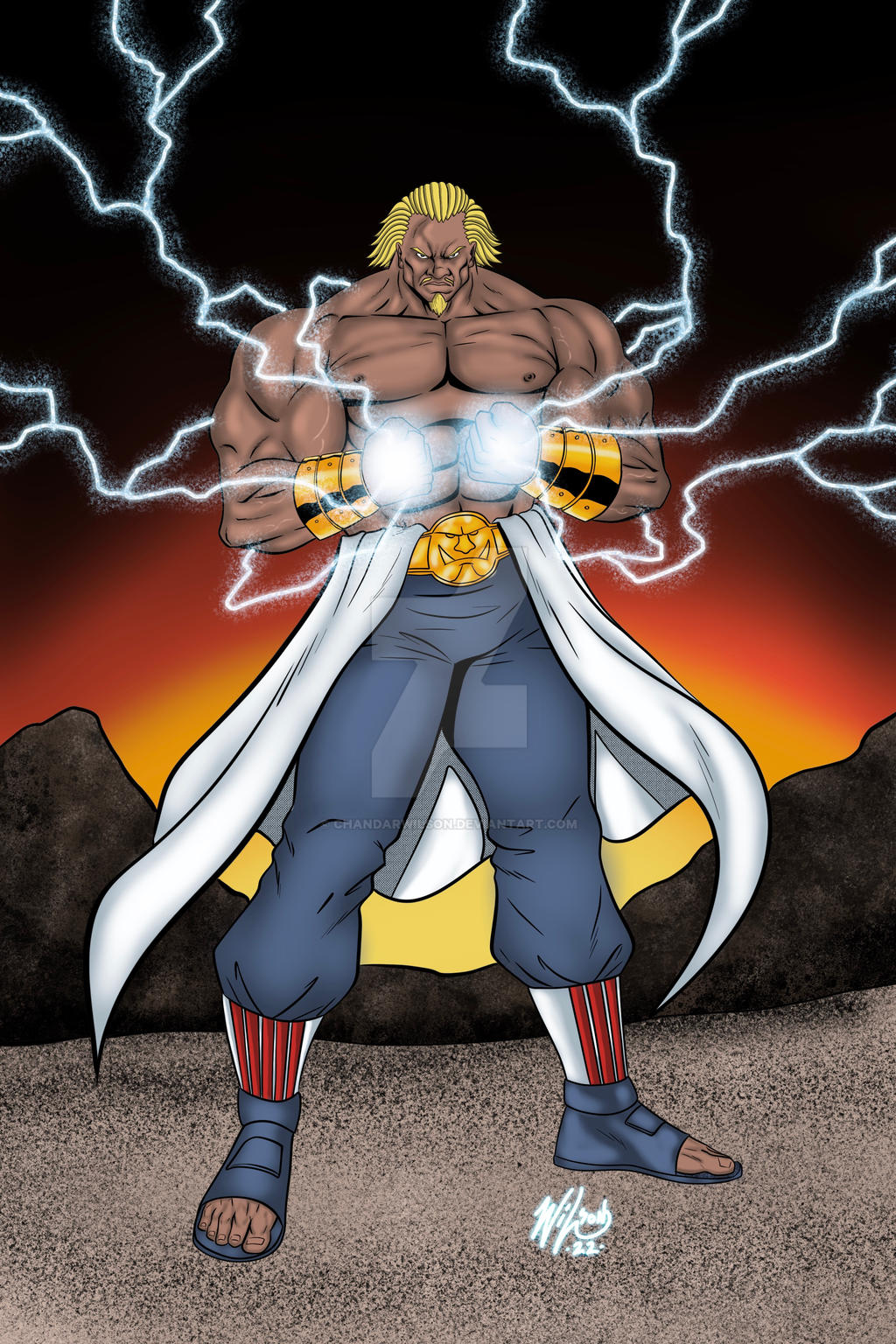 The 4th Raikage By Chandarwilson On DeviantArt the-4th-raikage-by-chandarwilson-on-deviantart