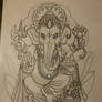 Lord Ganesh Tattoo Design