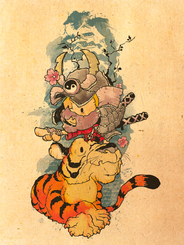 O pequeno samurai e o tigre