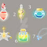 Potions and necklaces (OPEN)