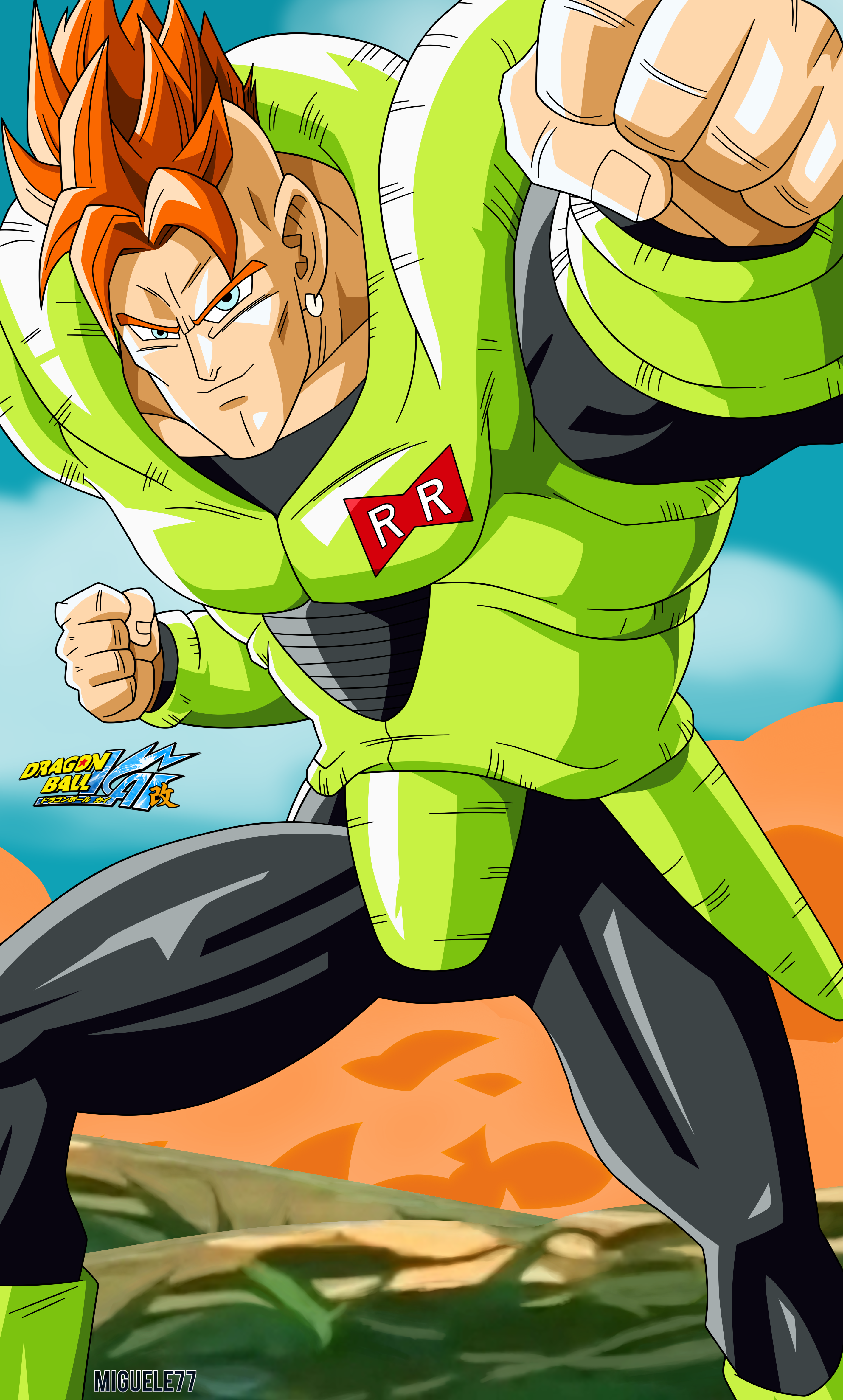 Android 16 Dragon Mode (by me) : r/dbz