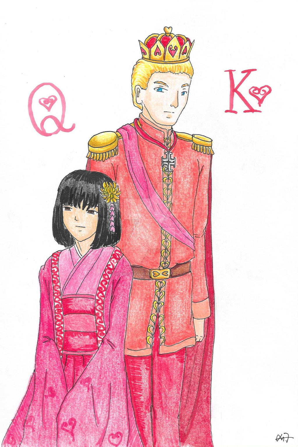 APH Cardverse - Pulling Heartstrings by lupus-stellam on DeviantArt