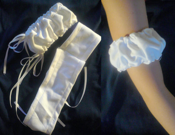 Arm Ruff's Ruffled Arm Cuffs by TAHOpaints on DeviantArt