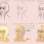 Color Tutorial: Blonde hair and Skin tones