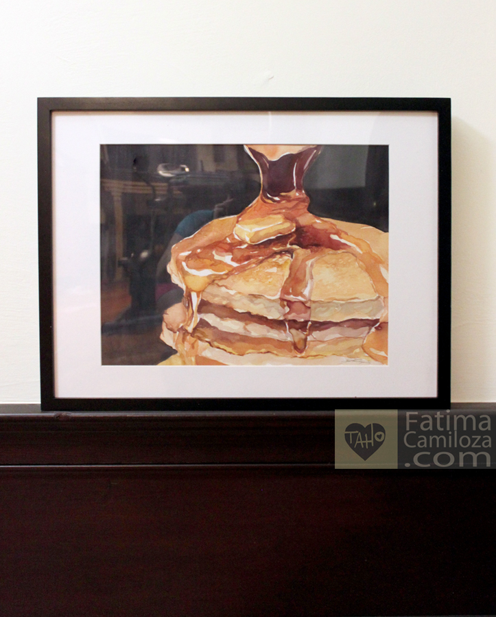 Pancakes Watercolor