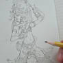 Riju pencil sketch