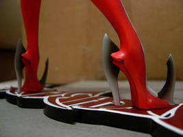 Witchblade closeup heels