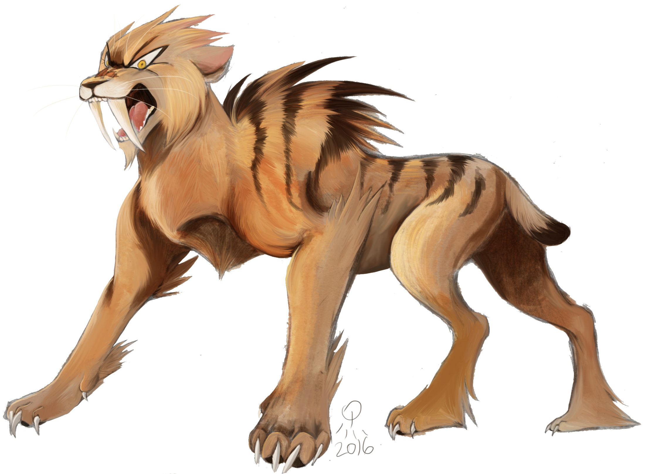 Bloodfang sabertooth by Q-mii on DeviantArt