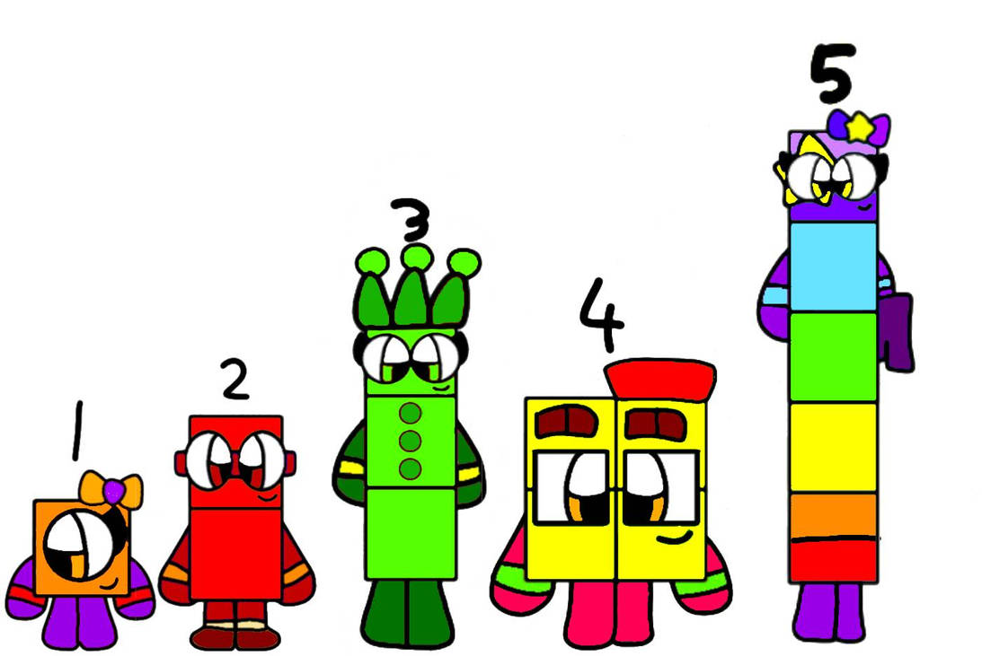 Numberblocks Color Swap (Part 1) by NeliaNana5 on DeviantArt