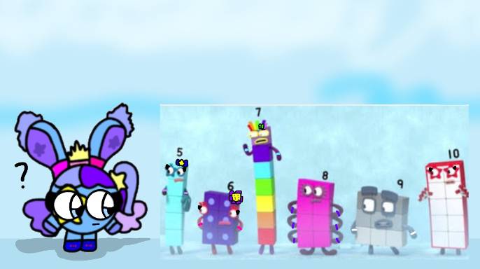 Polly Meet Team Numberblocks 5 6 7 8 9 and 10 by NeliaNana5 on DeviantArt