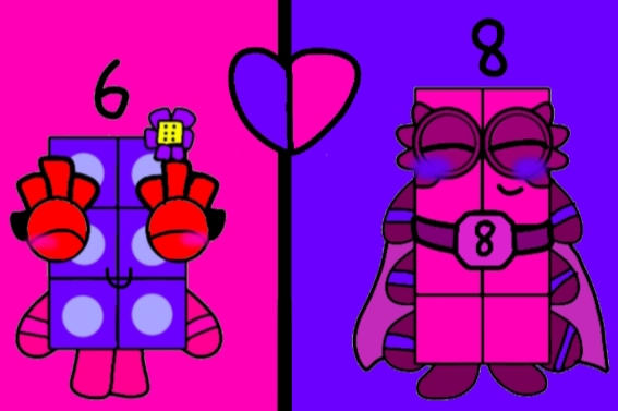 Numberblocks Ships 6 x 8 by NeliaNana5 on DeviantArt