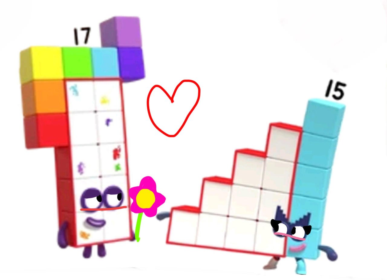 Numberblocks 17 Numberblocks 15 x 17 by NeliaNana5 on DeviantArt