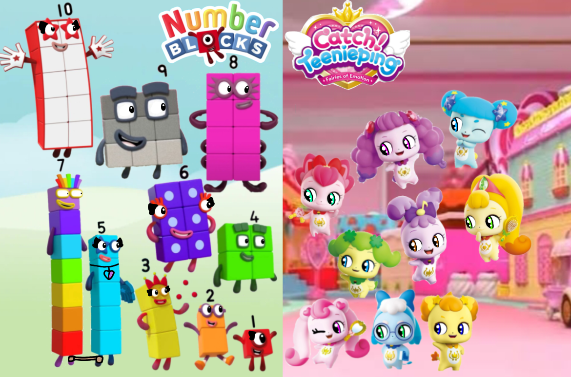Numberblocks X Catch Teenieping by NeliaNana5 on DeviantArt