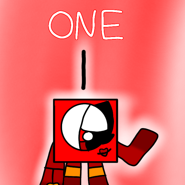 1 Numberblocks Numberblocks 1 Fanart by NeliaNana5 on DeviantArt